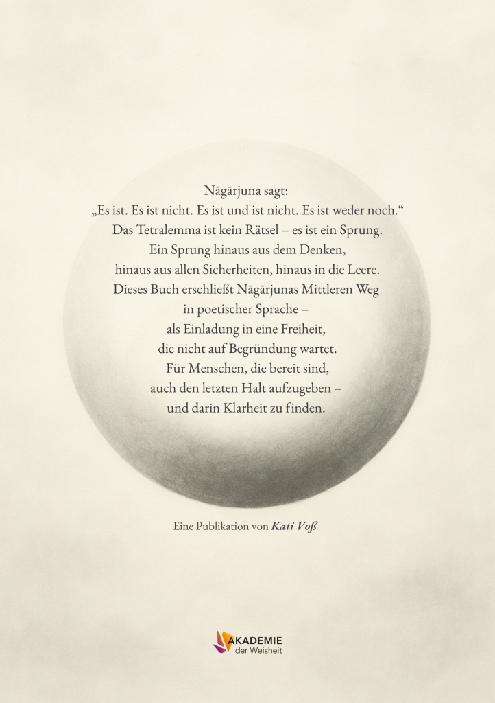FREIHEIT DES NICHTS -hinten