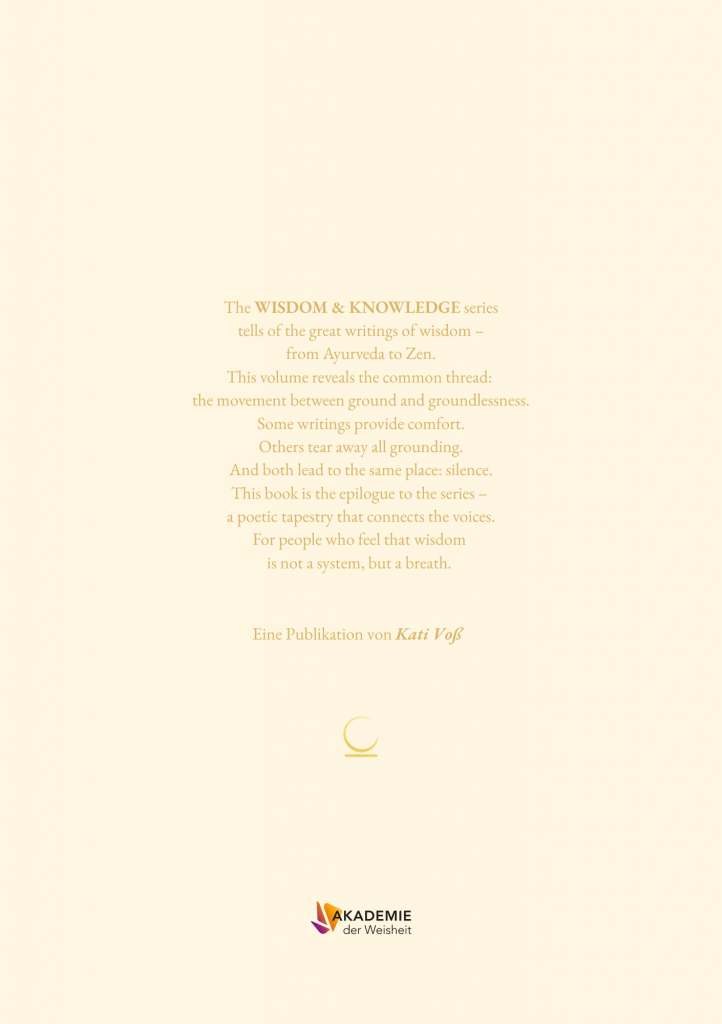 WISDOM & KNOWLEDGE back