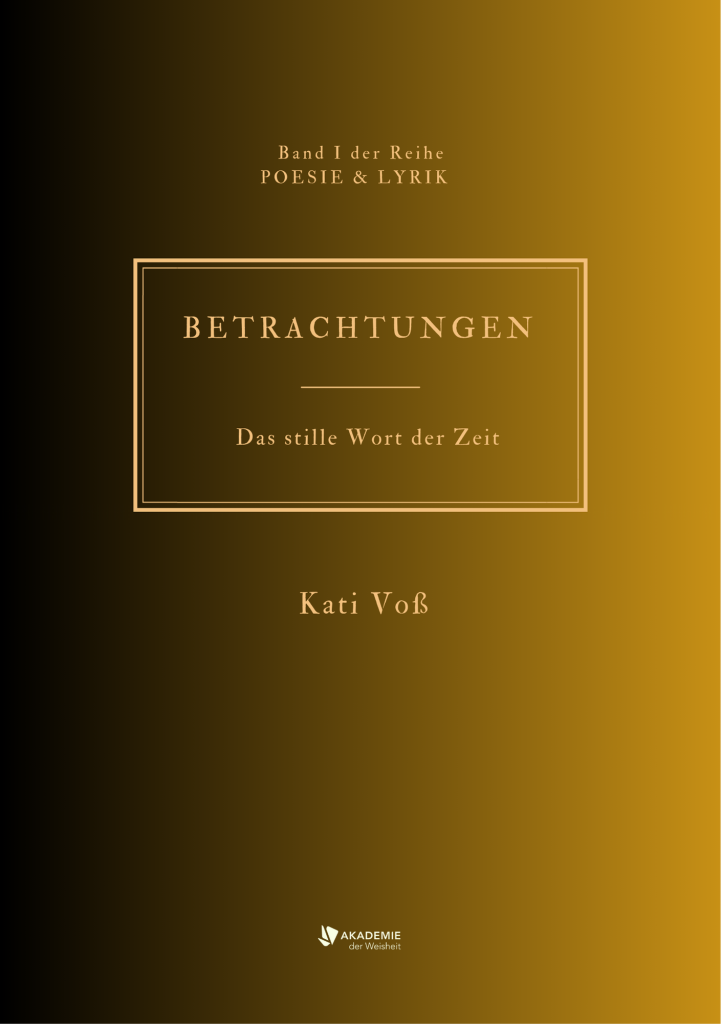 BETRACHTUNGEN - DAs stille Wort der Zeit - Cover neu 140 x 210 _ vorn