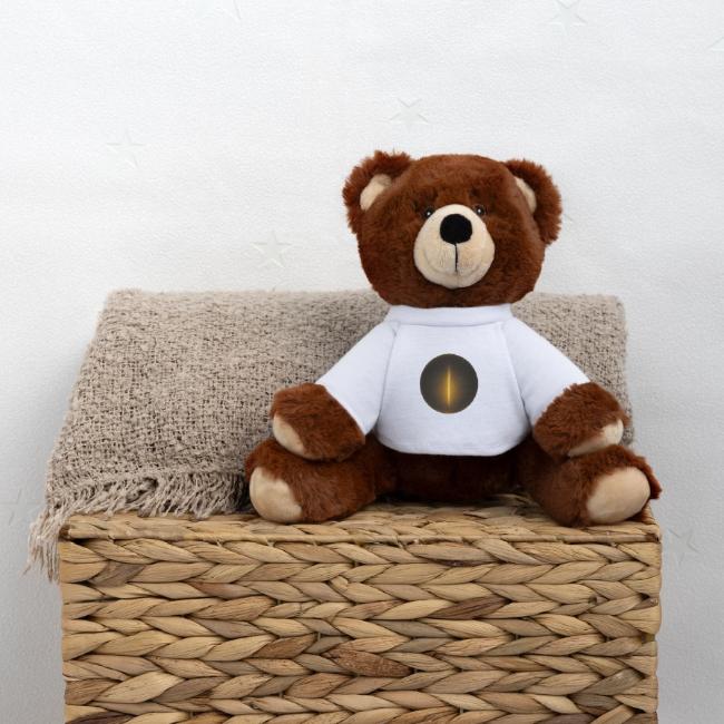 Strahl im Nichts - MiniFeet RecycelBär Braun